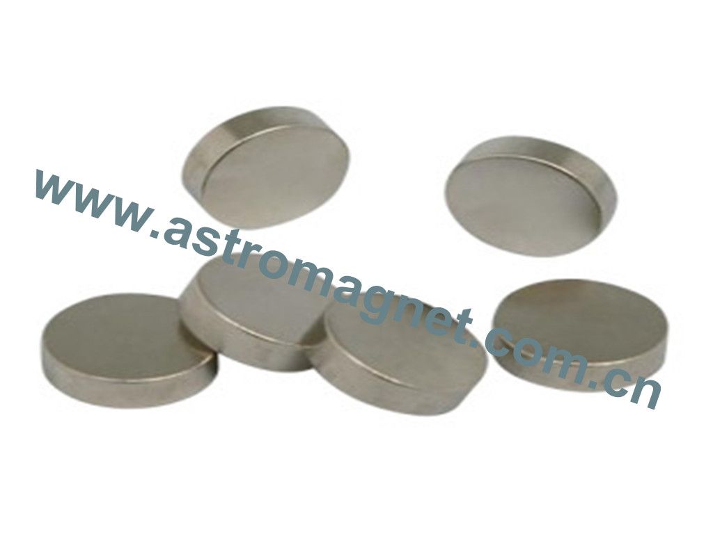 N52  Neodymium   Magnet  with  Disc  Shape