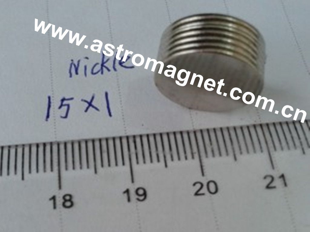 N52  Neodymium   Magnet  with  Disc  Shape