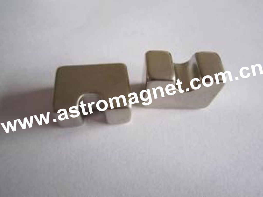 Special   Shape Ndfeb  Magnet  with  high  magnetic   performance