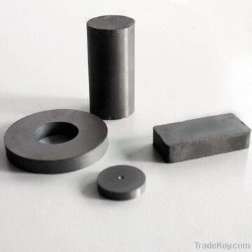 Ferrite Magnet with 6 x 4 x 1-inch Block/>3000Oe Hcj, Measures 152.4 x