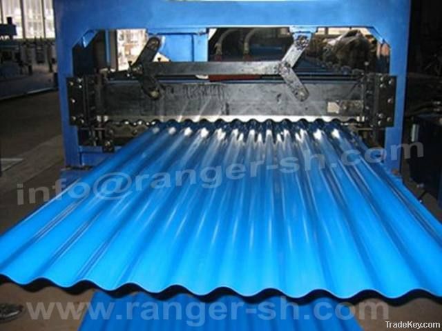 Corrugated Sheet Forming Machine Made by Shanghai Allstar