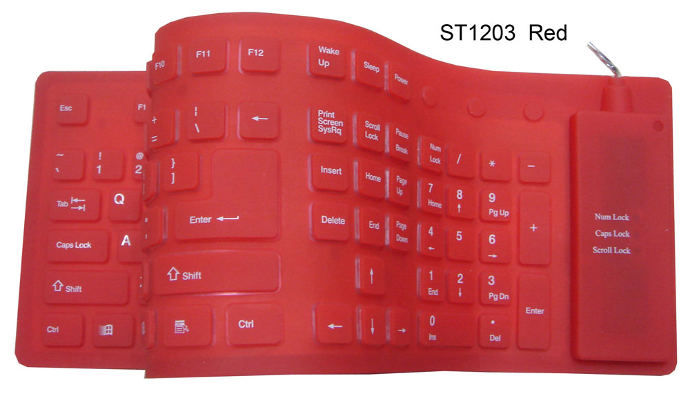 flexible and portable keyboard
