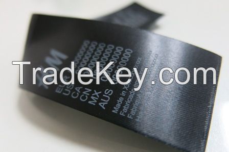 POLYESTER SATIN LABELS/ CLOTHING LABELS