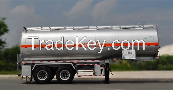 9282GYY_28200L Carbon Steel Tanker Semi-Trailer with 2 axles for Fuel or Diesel Liqulid