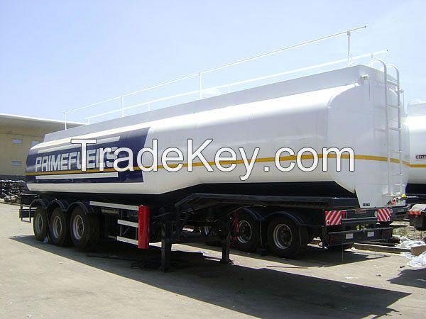 9453GYY_45000L Carbon Steel Tanker Semi-Trailer with 3 axles for Fuel or Diesel Liqulid