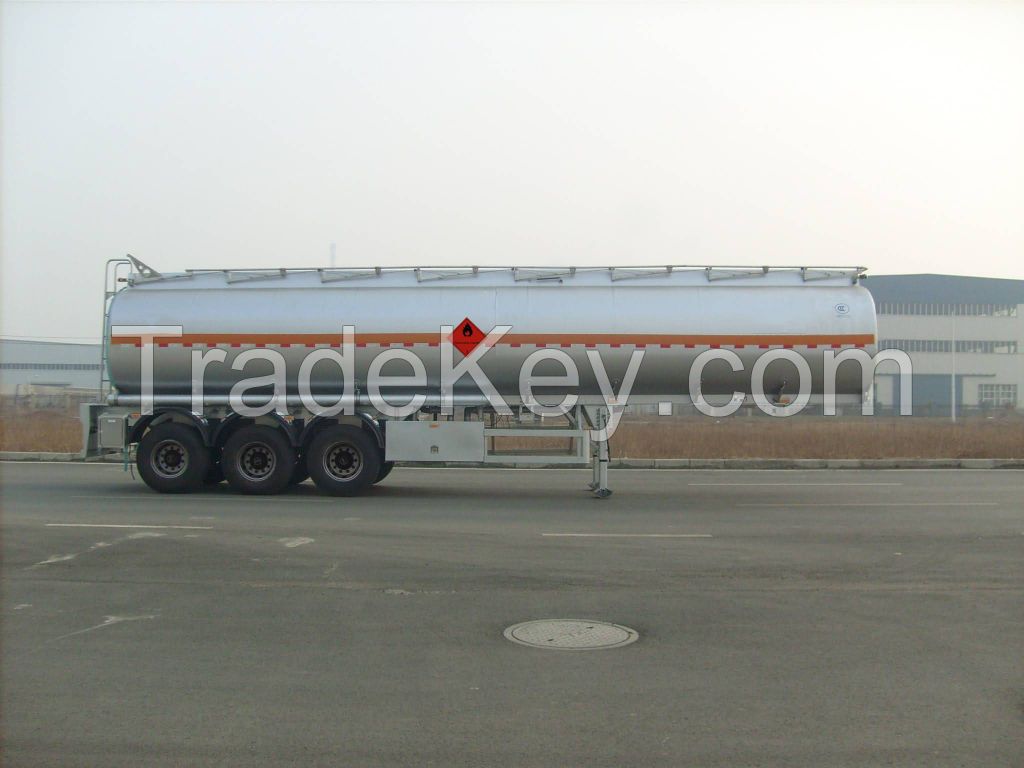 9453GYY_45000L Carbon Steel Tanker Semi-Trailer with 3 axles for Fuel or Diesel Liqulid