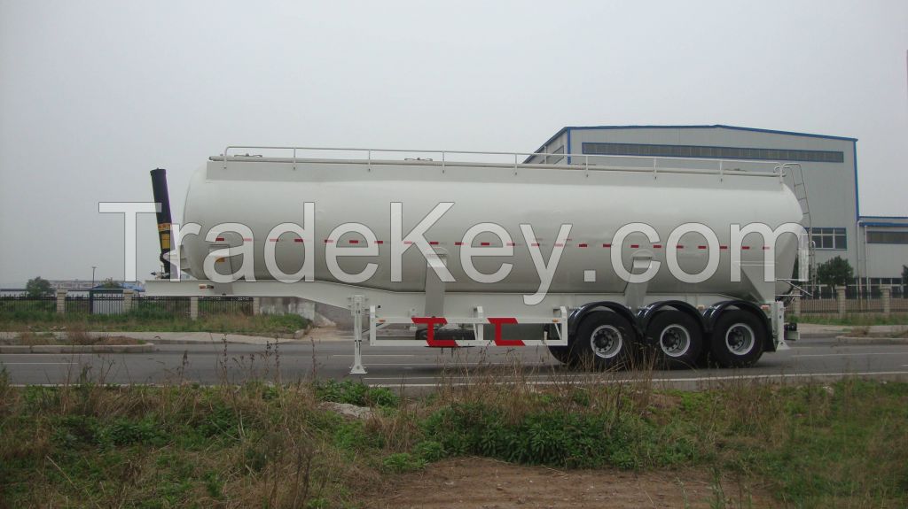 9383GFL _38000L Steel Tank Semi-Trailer with 3 axles for 25 Tons Bulk Anthracite Powder