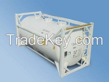 20 Feet Carbon Steel Cement Tank Container