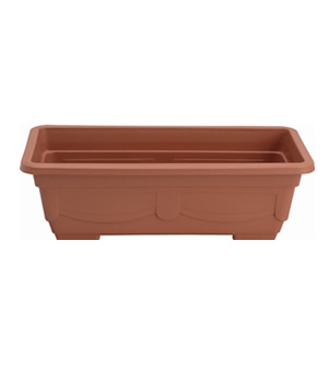 plastic flower pot(rectangle shape)