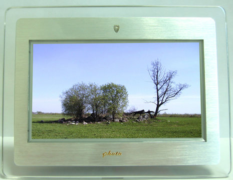 7" acrylic frame digital photo frames