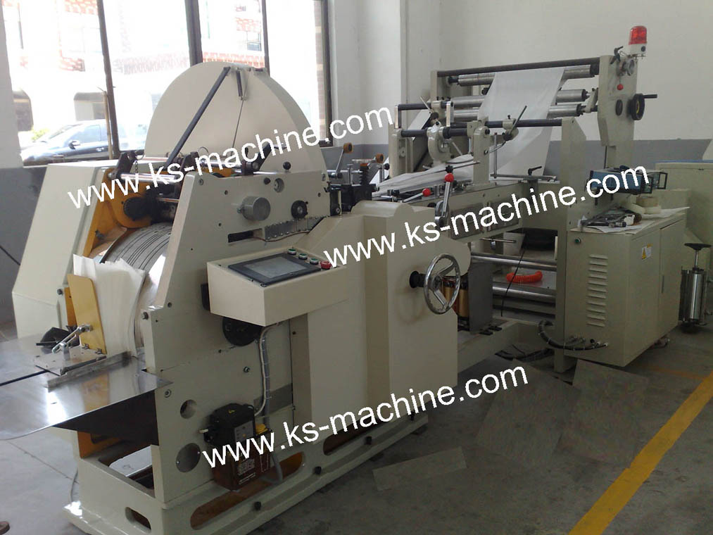 Automatic Paper Bag Making Machine