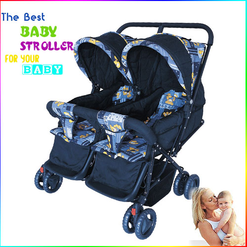 Baby Stroller, Double Baby Stroller