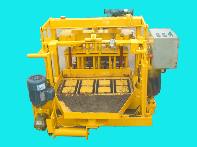 QT40-3A block machine, moving block machine, concrete block machine