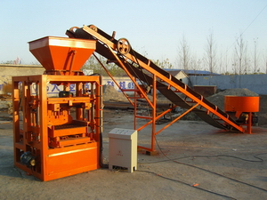 QT4-24 block machine, hollow block machine, non-burned block machine