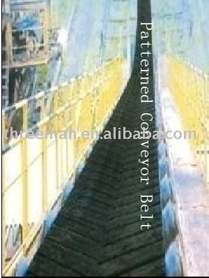 Patterned conveyor belt