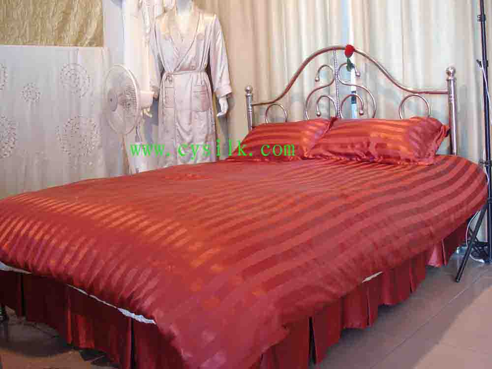 silk bedding products
