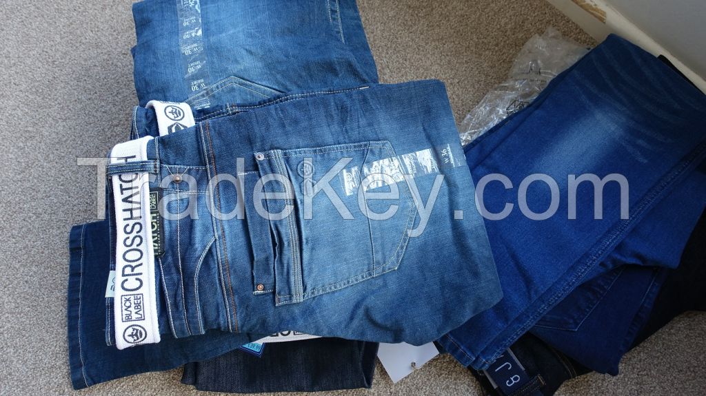 MENS JEANS LARGE STOCKS BRANDED