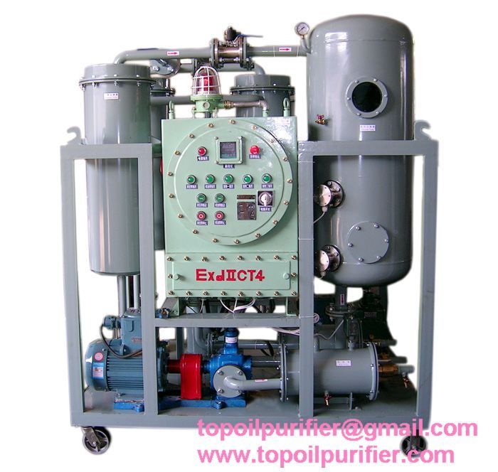 Turbine oil Filtration machine series TY/ oil purifier