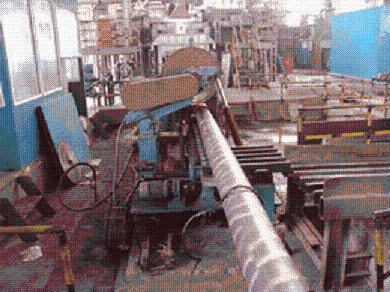 Horizontal continuous casting machine for brass and copper ally rod