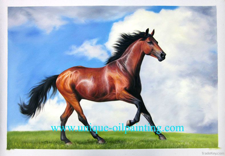 oil painting, animal oil painting