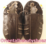 Leather baby sandals