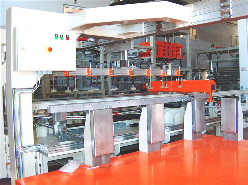 Refrigerator steel door production Line