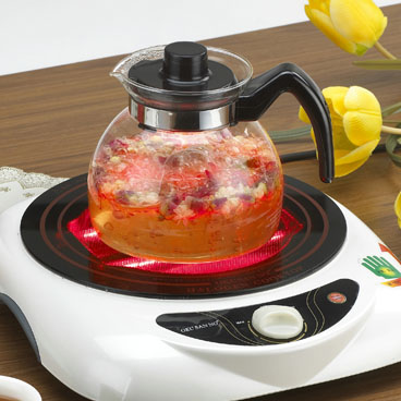 Heat resistant Glass Teapot Coffee Pot