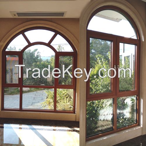 Foshan Aluminium Aluminum Triple Laminatied Glass Casement Awning