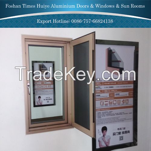 Aluminium casement window