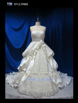 we produce high quality wedding dress/evening dress/flower girl dress