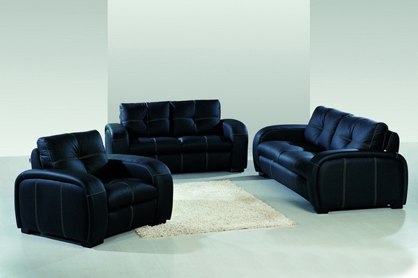 Leather sofa yp030