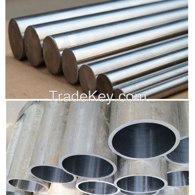 hydraulic cylinder honed steel pipe and chrome shafts