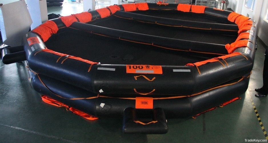 Open-reversible Inflatable Life Rafts