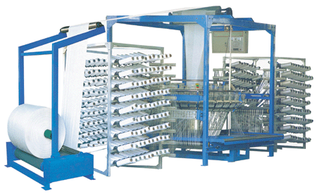 New Model Four Shuttle Circular Loom