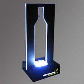 Point of Purchase (POP) LED bottle stand