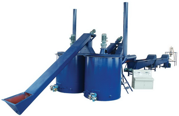 PET recycling production line