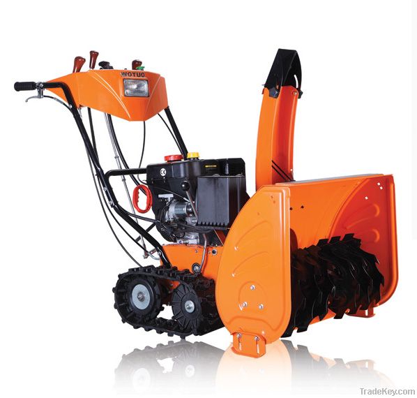 14HP 420CC gasoline snow thrower for track