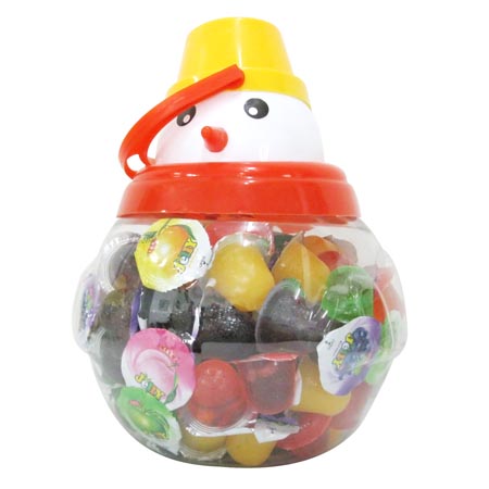 Snowman Jar