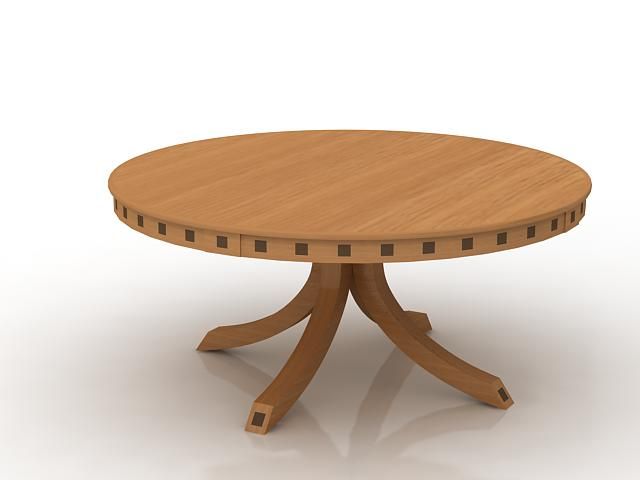 Wooden Round Tables