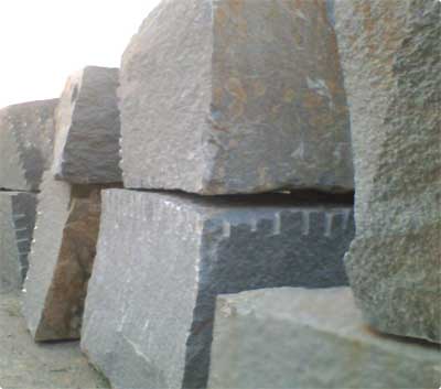 G343 grey granite -quarry