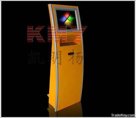 Slim Interactive Information Touch Kiosk