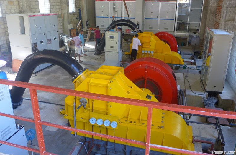 Hydro turbine generator unit