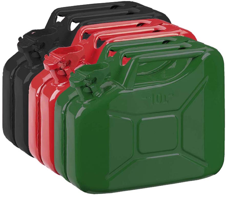 10L Erect Metal Jerry Can