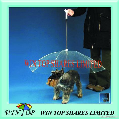 17&quot; straight PVC pet umbrella