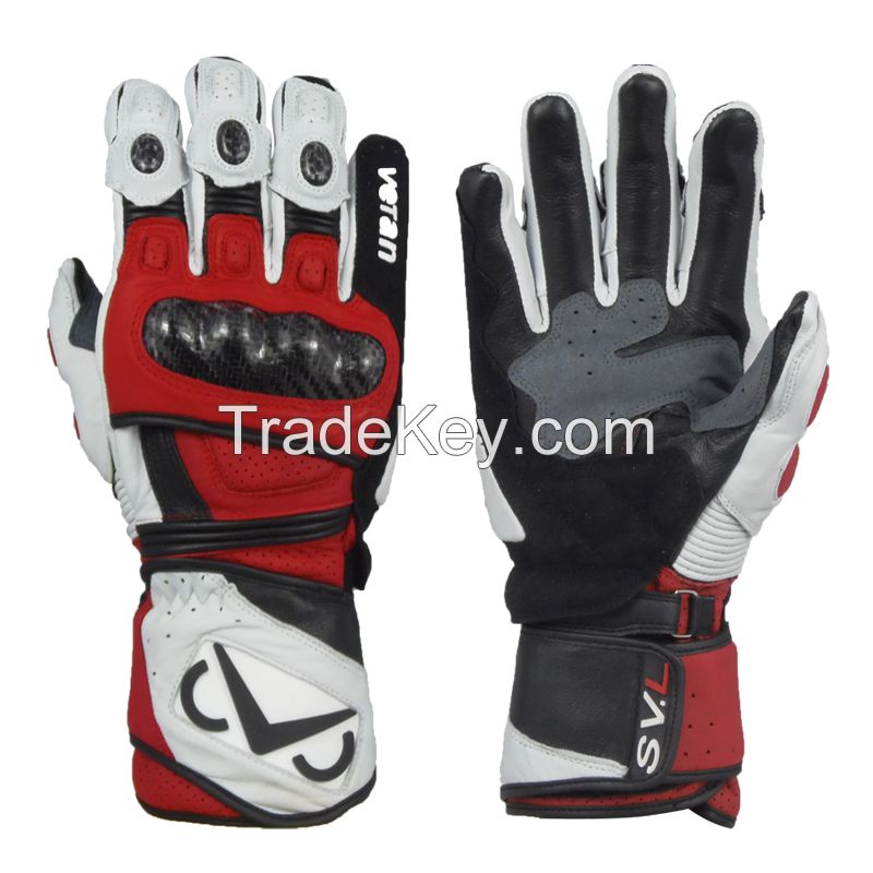 Carbon Protector Motorcycle / Motorbike Glove