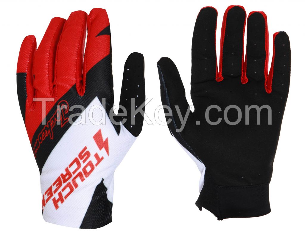 custom design motorcross Synthetic leather gloves 