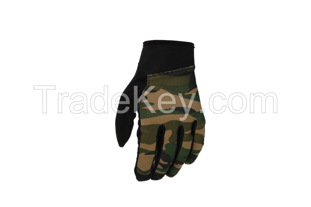 Camouflage Motorcross MX Gloves