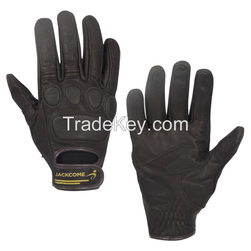 Custom Motorcycle Gloves Leather Motorbike Gloves