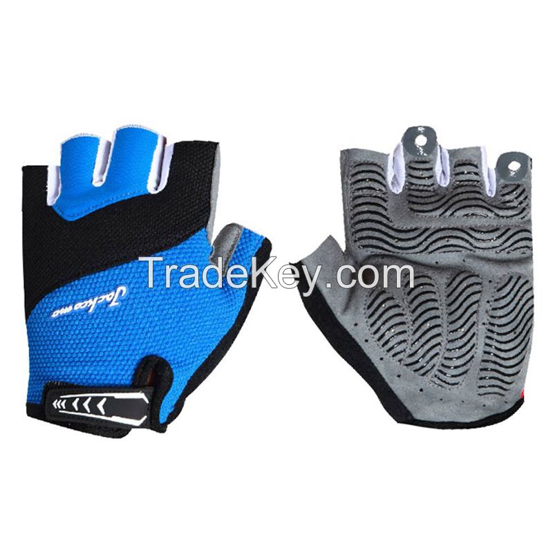 Non-Slip Gel Pad Gloves Men's Women's Sportswear Bike Bicycle Cycling Riding Short Half Finger Gloves Breathable Mesh