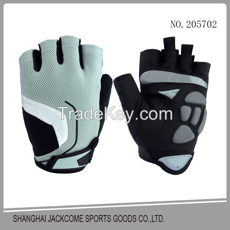 Gel pad  half finger Cycling Bicycle gloves road Mountain bike silicone non-slip breathable gloves